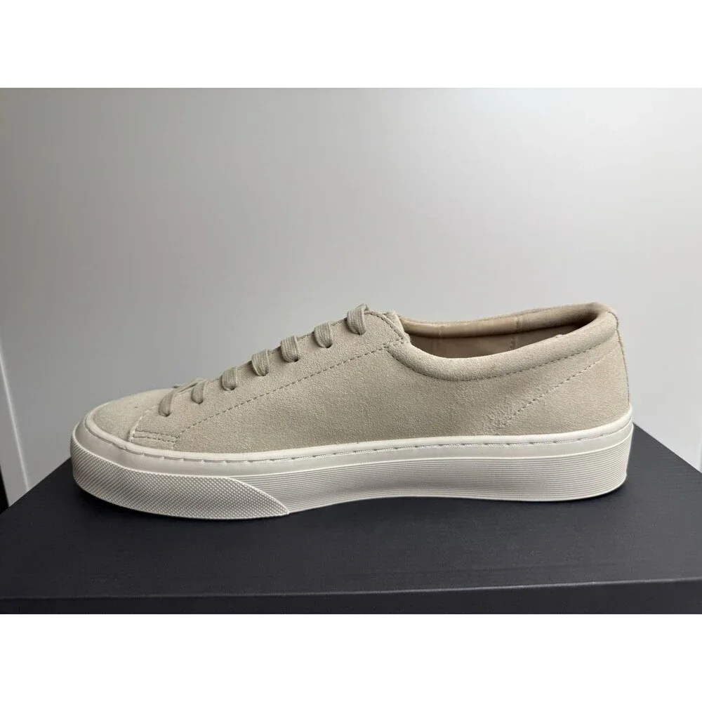 Joseph Abboud Men's Beige Suede Lace-Up Sneakers US 10.5 D (43GL)